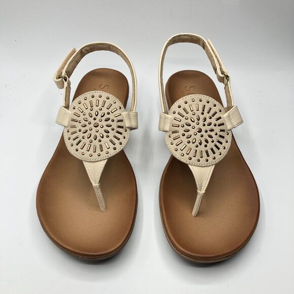 Naturalizer Soul Womens Stellar Porcelain Sligback Slip On 8 W New - Picture 2 of 7